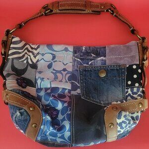 Y2K Coach Purse Patchwork As Is Condition